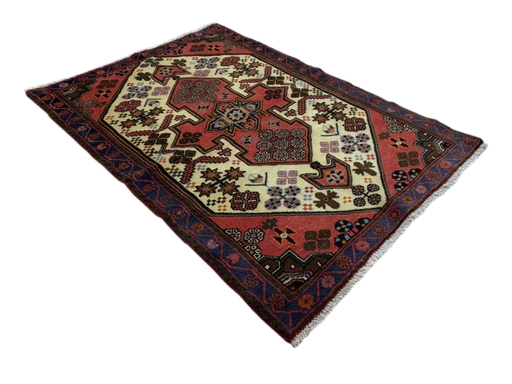 Perserteppich Hamadan 139 x 103 cm Wolle handgeknüpft