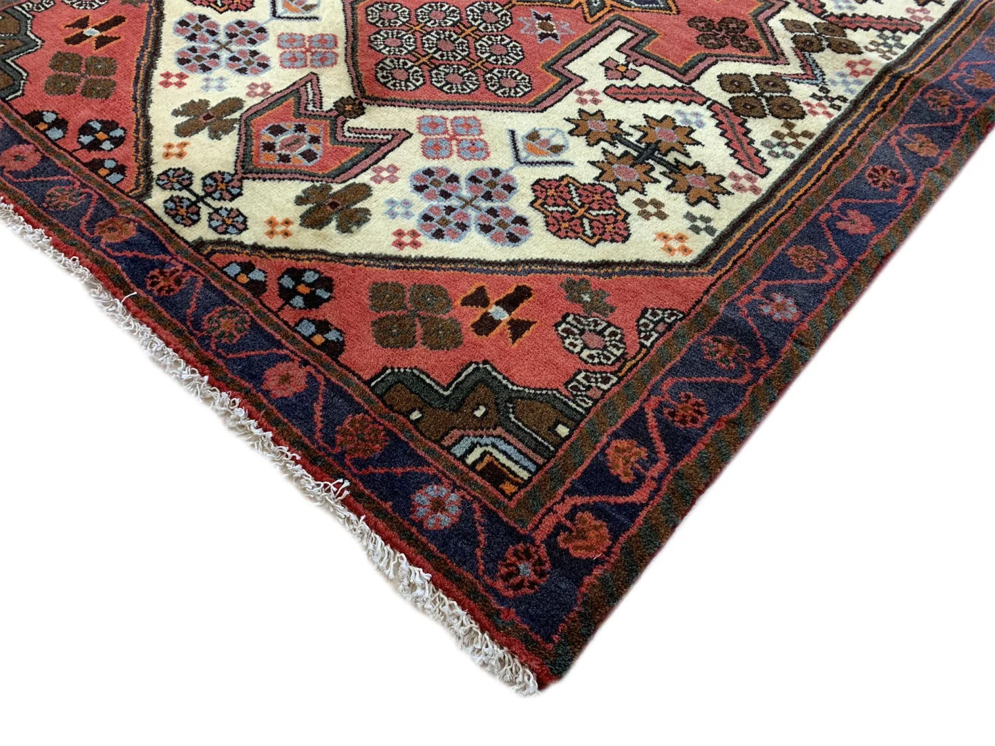 Perserteppich Hamadan 139 x 103 cm Wolle handgeknüpft