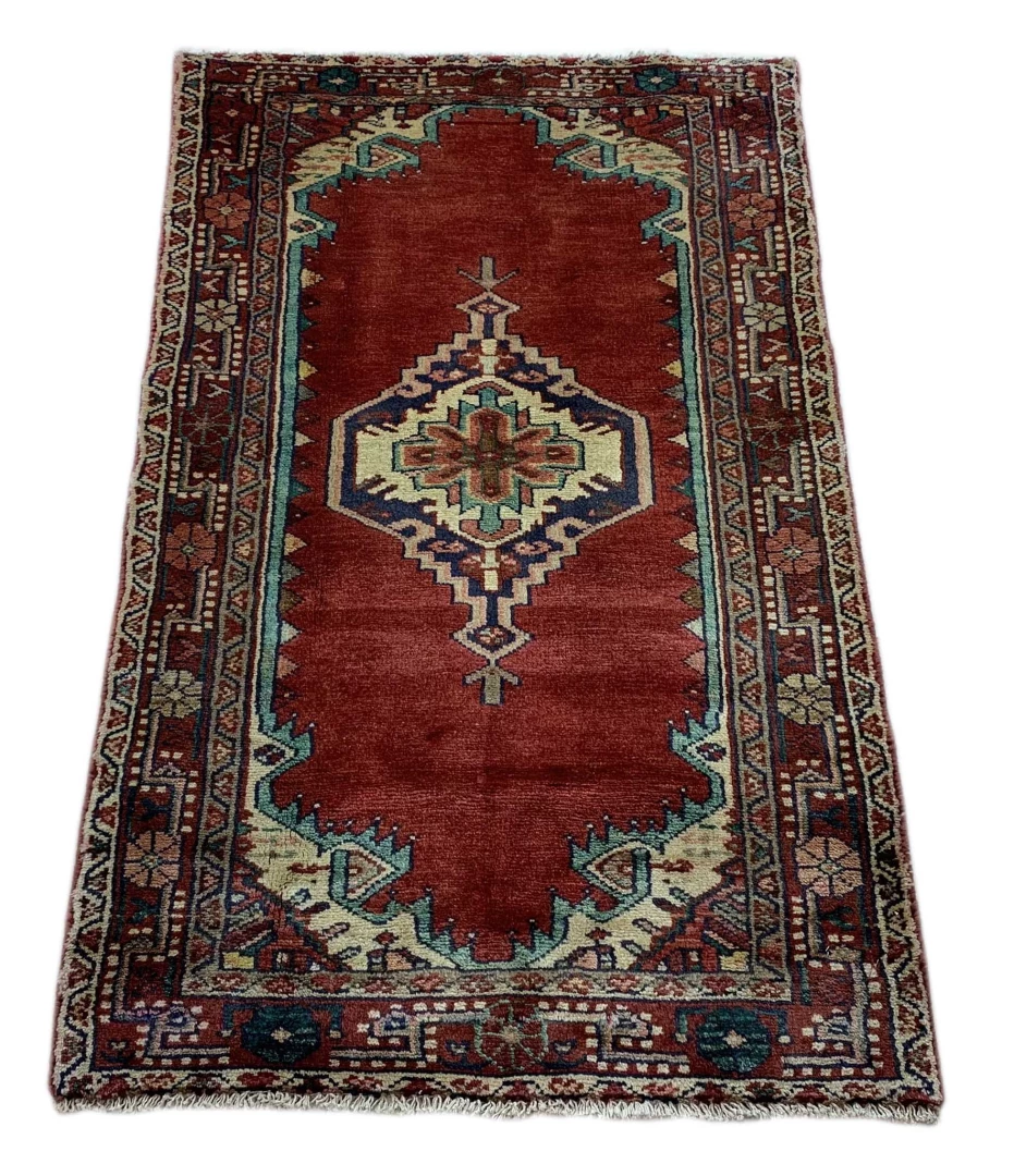 Perserteppich Hamadan 139 x 80 cm Wolle handgeknüpft