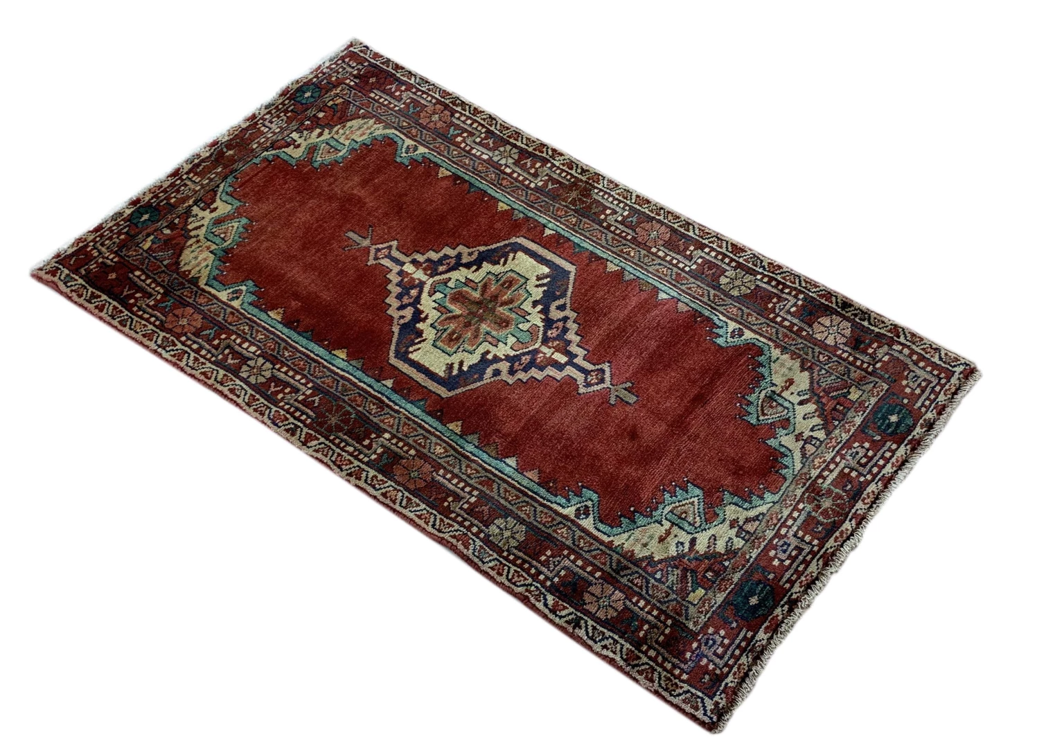 Perserteppich Hamadan 139 x 80 cm Wolle handgeknüpft