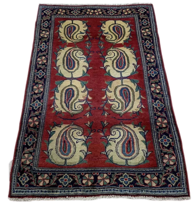 Perserteppich Hamadan 139 x 82 cm Wolle handgeknüpft