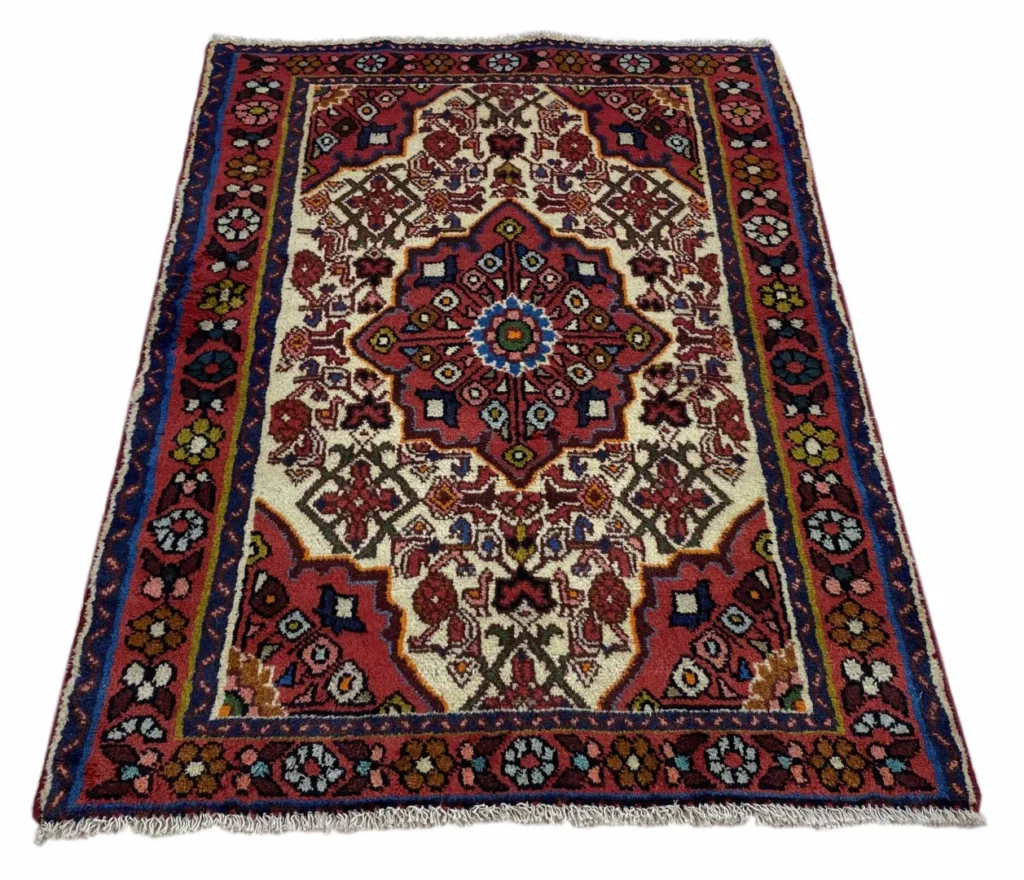 Perserteppich Hamadan 139 x 96 cm Wolle handgeknüpft