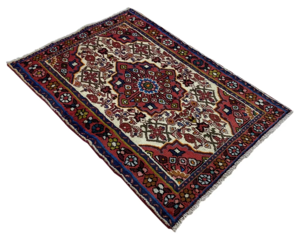 Perserteppich Hamadan 139 x 96 cm Wolle handgeknüpft