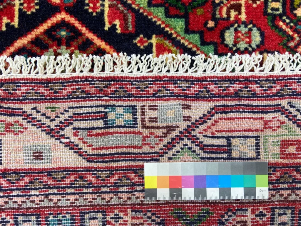 Perserteppich Hamadan 140 x 100 cm Wolle handgeknüpft
