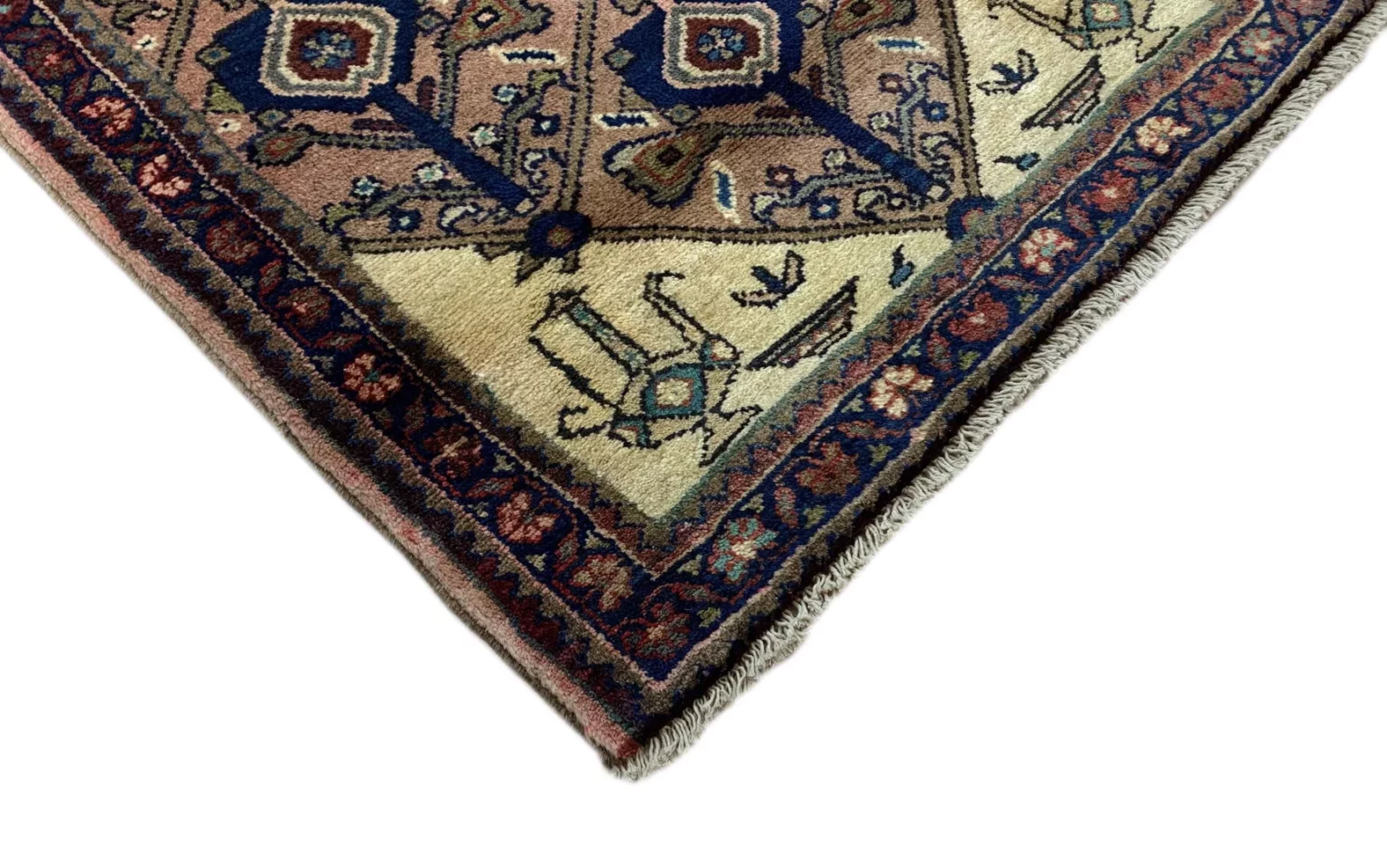 Perserteppich Hamadan 140 x 65 cm Wolle handgeknüpft