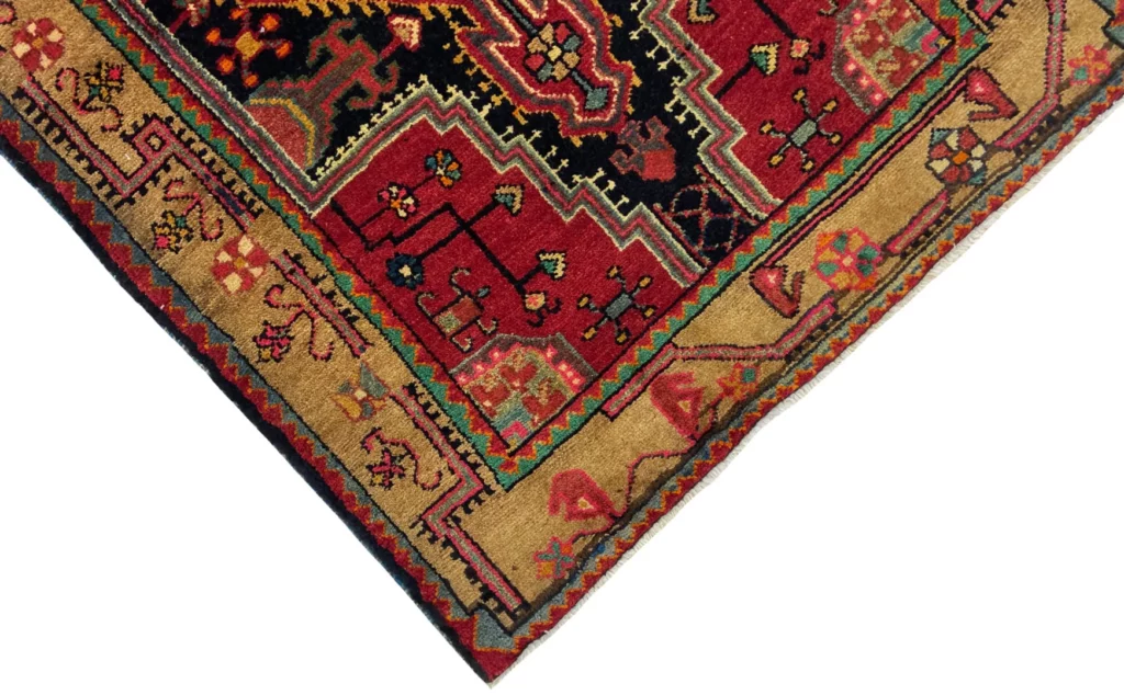 Perserteppich Hamadan 141 x 94 cm Wolle handgeknüpft