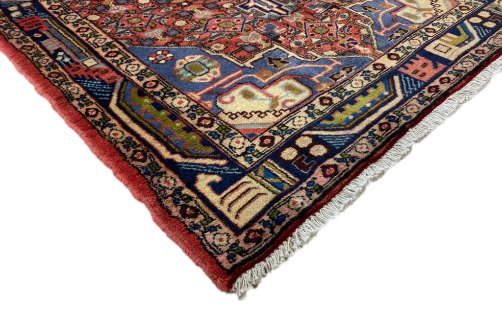 Perserteppich Hamadan 142 x 96 cm Wolle handgeknüpft