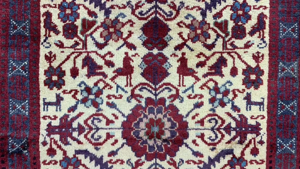 Perserteppich Hamadan 143 x 68 cm Wolle handgeknüpft