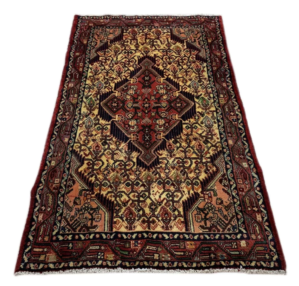 Perserteppich Hamadan 143x81 cm Wolle handgeknüpft