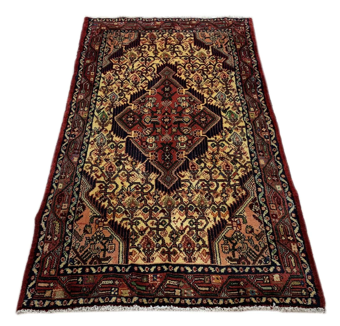 Perserteppich Hamadan 143x81 cm Wolle handgeknüpft