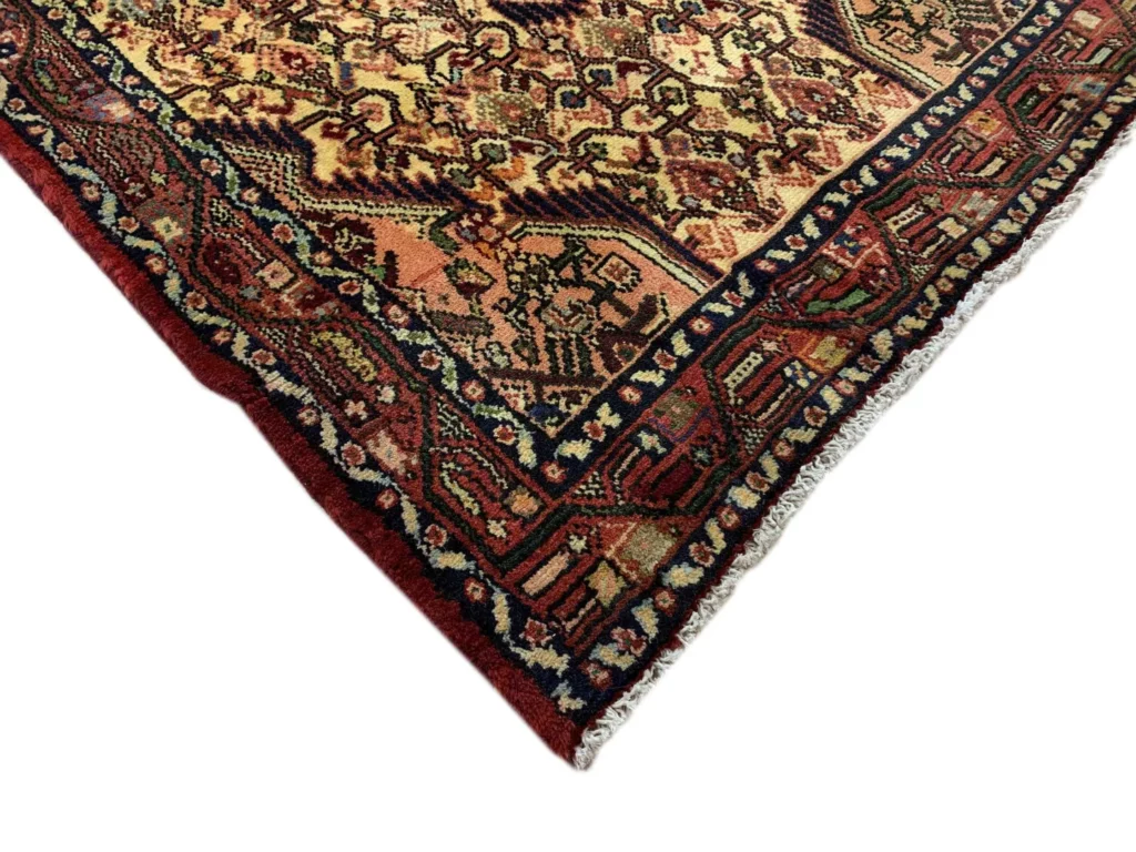 Perserteppich Hamadan 143x81 cm Wolle handgeknüpft
