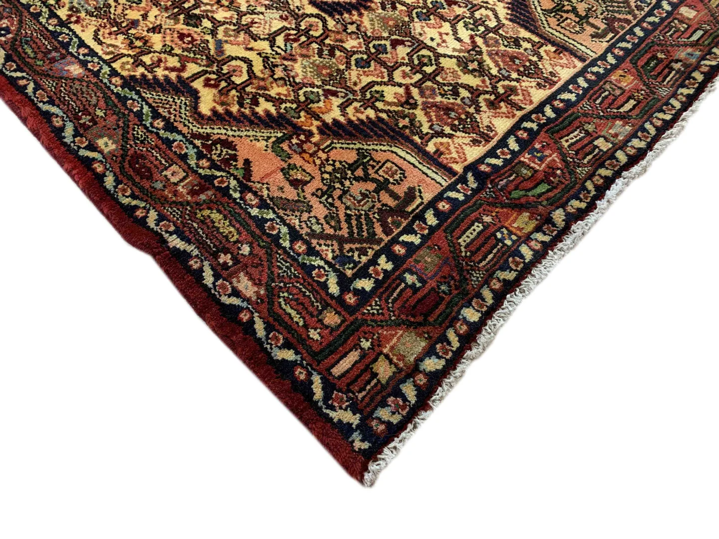 Perserteppich Hamadan 143x81 cm Wolle handgeknüpft