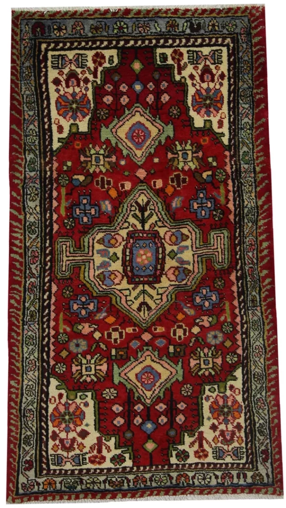 Perserteppich Nahawand 150x83 cm Wolle handgeknüpft