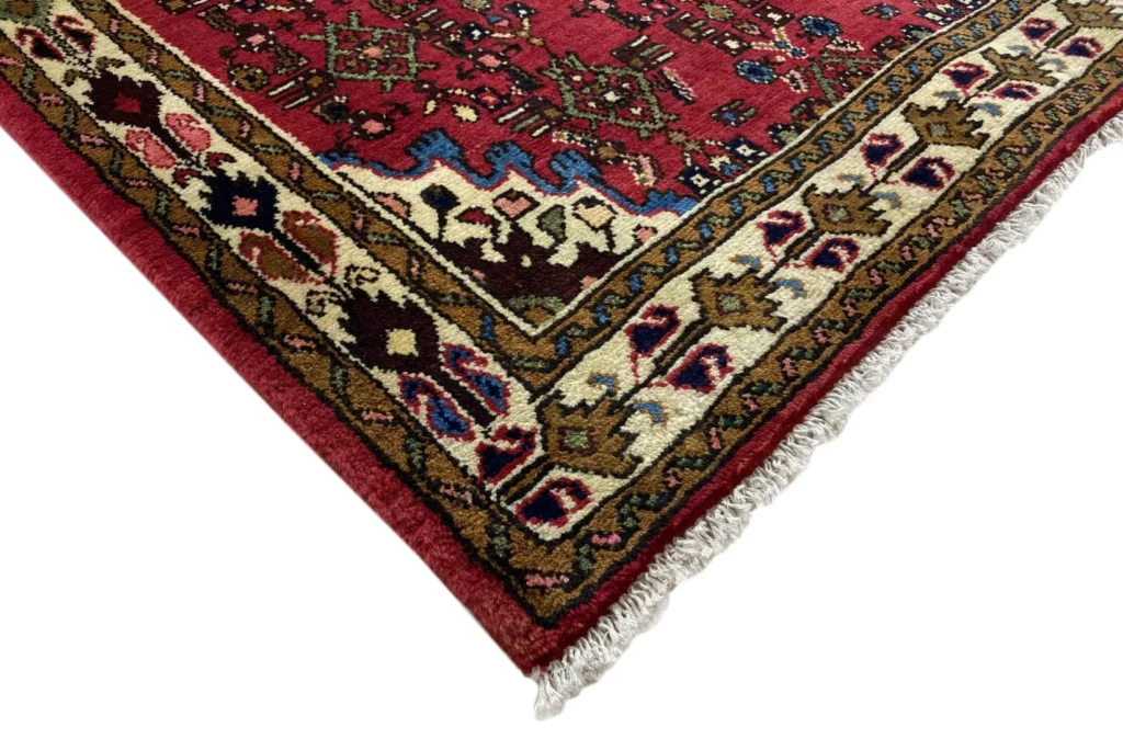 hamadan-teppich-143x98-cm-100000-knoten-m-handgeknupft-orientteppich-3 Perserteppich Hamadan 143 x 98 cm Wolle handgeknüpft