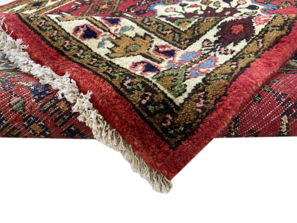 hamadan-teppich-143x98-cm-100000-knoten-m-handgeknupft-orientteppich-7 Perserteppich Hamadan 143 x 98 cm Wolle handgeknüpft