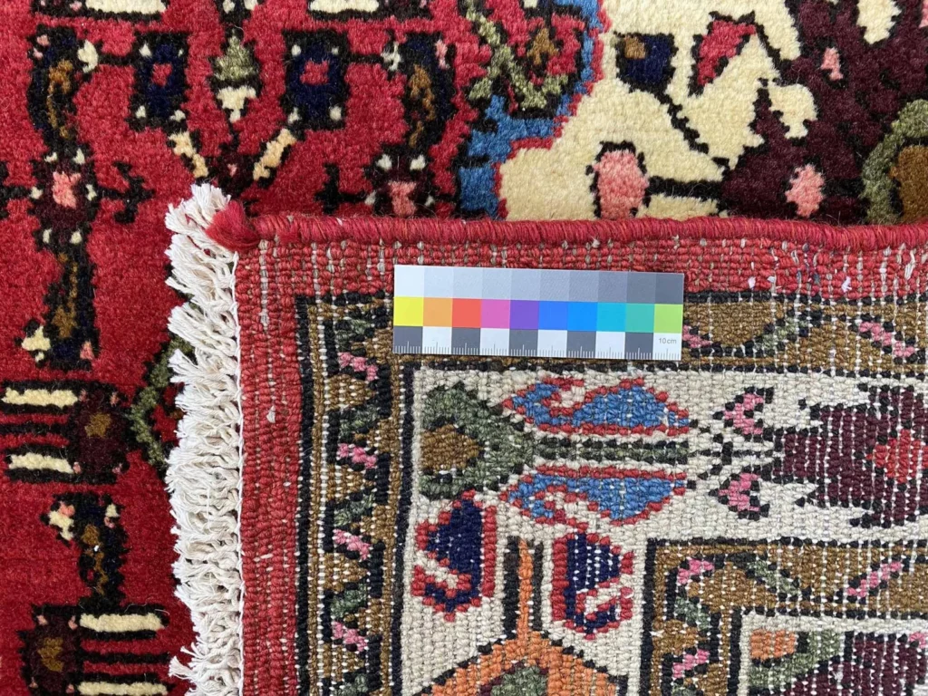 hamadan-teppich-143x98-cm-100000-knoten-m-handgeknupft-orientteppich-8 Perserteppich Hamadan 143 x 98 cm Wolle handgeknüpft