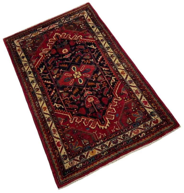 Perserteppich Hamadan 144 x 88 cm Wolle handgeknüpft