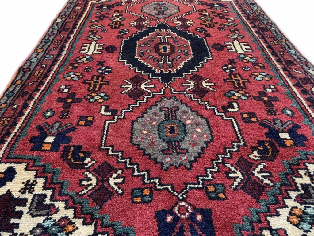 Perserteppich Hamadan 145 x 86 cm Wolle handgeknüpft
