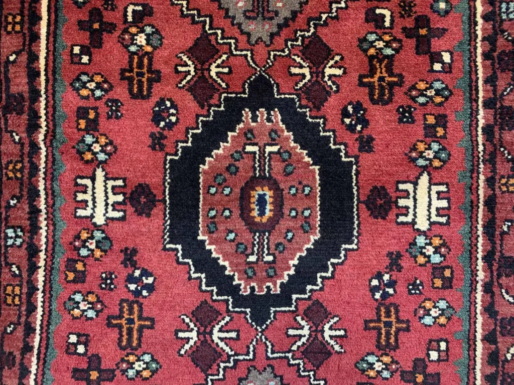 Perserteppich Hamadan 145 x 86 cm Wolle handgeknüpft