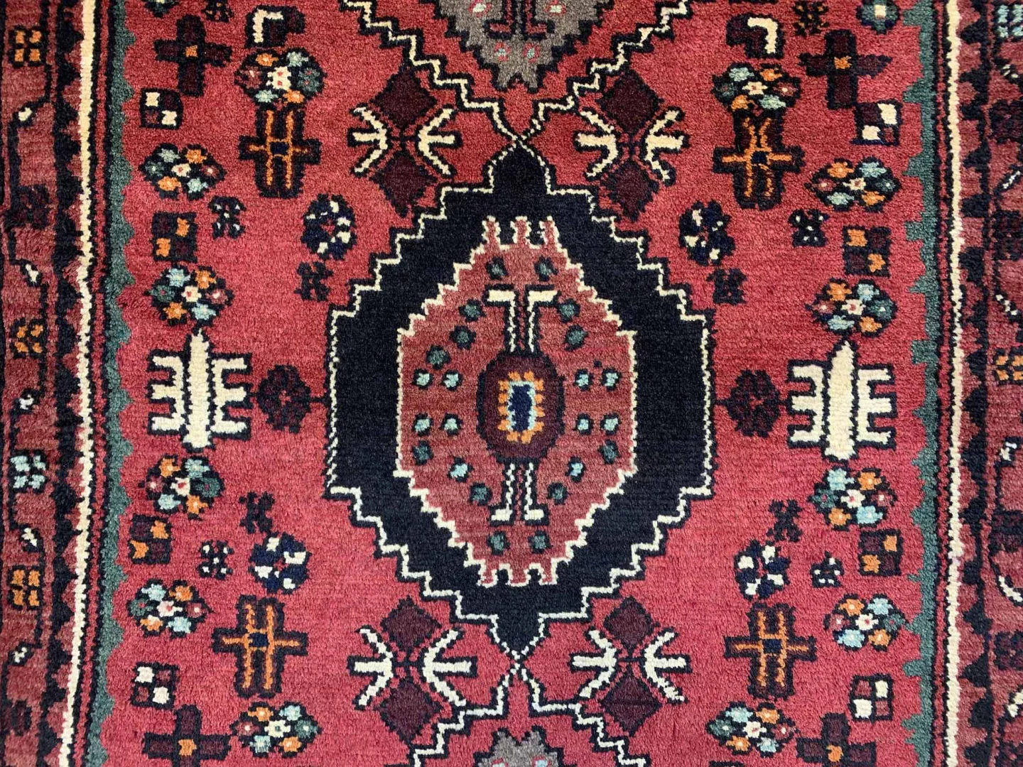 Perserteppich Hamadan 145 x 86 cm Wolle handgeknüpft