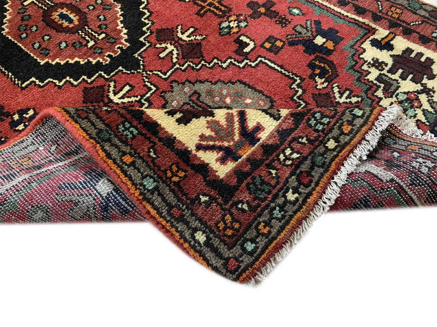 Perserteppich Hamadan 145 x 86 cm Wolle handgeknüpft