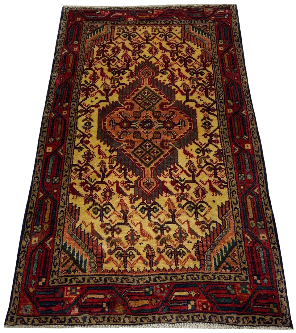 Perserteppich Hamadan 147 x 85 cm Wolle handgeknüpft
