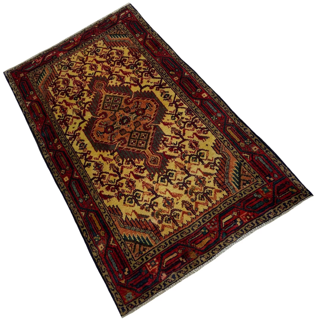 Perserteppich Hamadan 147 x 85 cm Wolle handgeknüpft