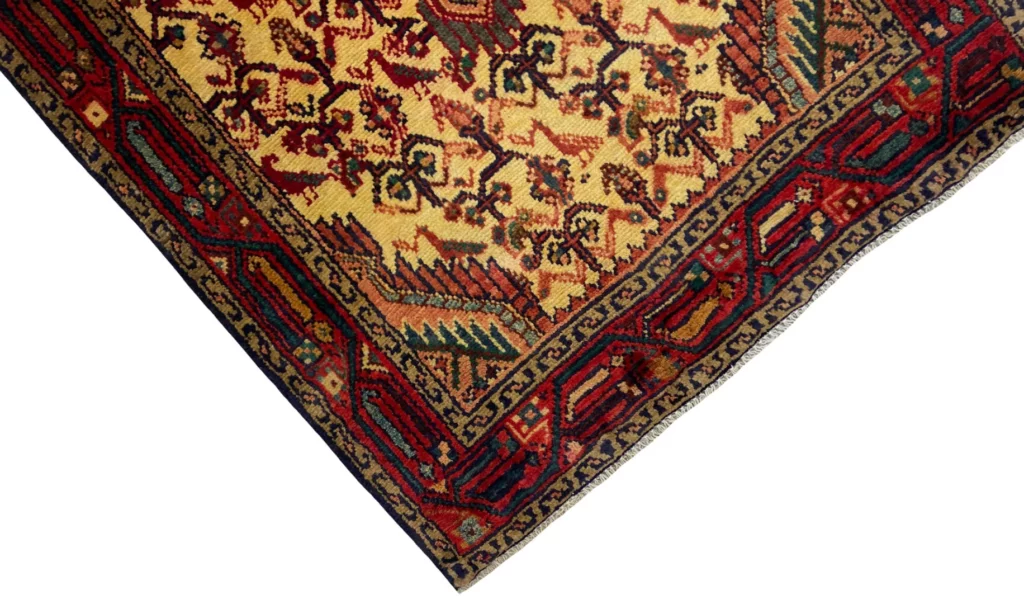 Perserteppich Hamadan 147 x 85 cm Wolle handgeknüpft