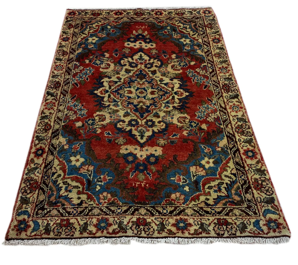 Perserteppich Hamadan 147 x 88 cm Wolle handgeknüpft