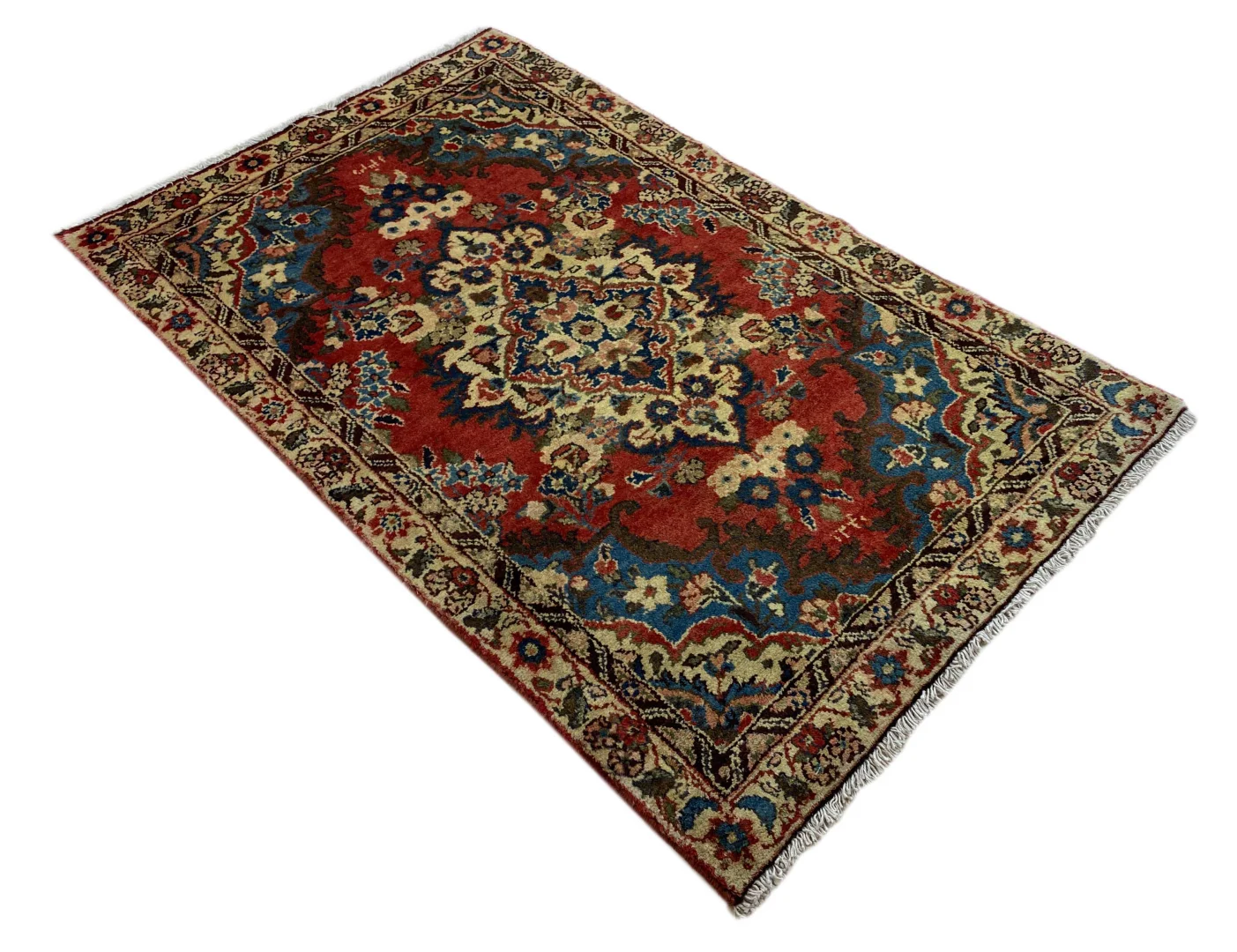 Perserteppich Hamadan 147 x 88 cm Wolle handgeknüpft