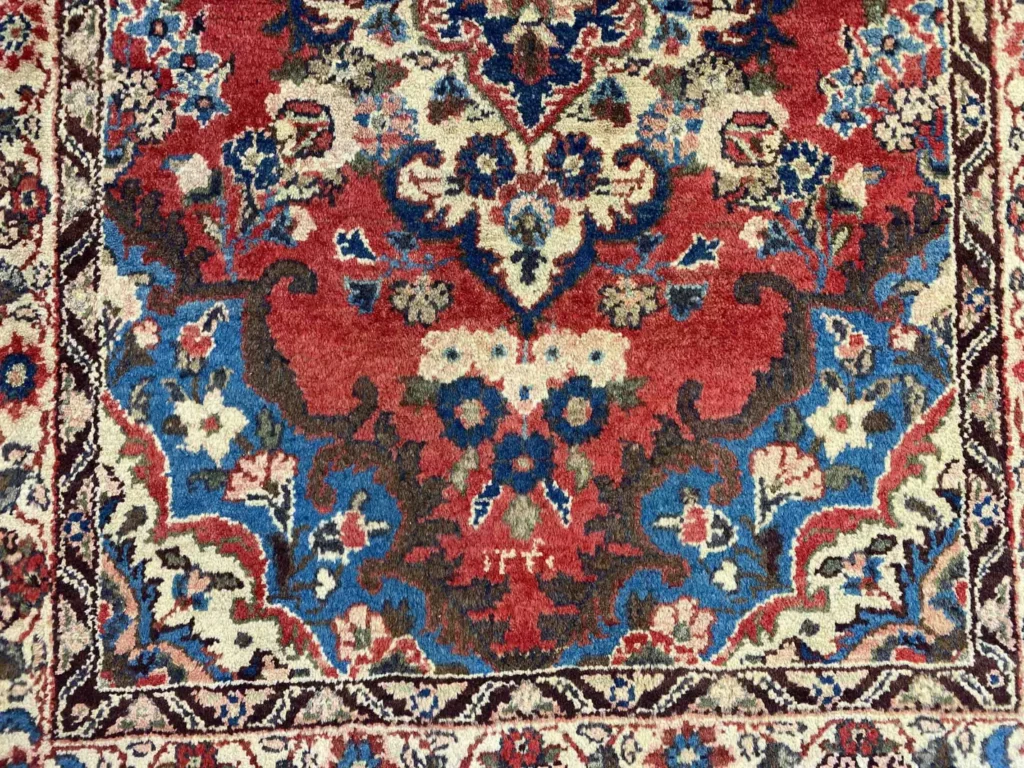 Perserteppich Hamadan 147 x 88 cm Wolle handgeknüpft