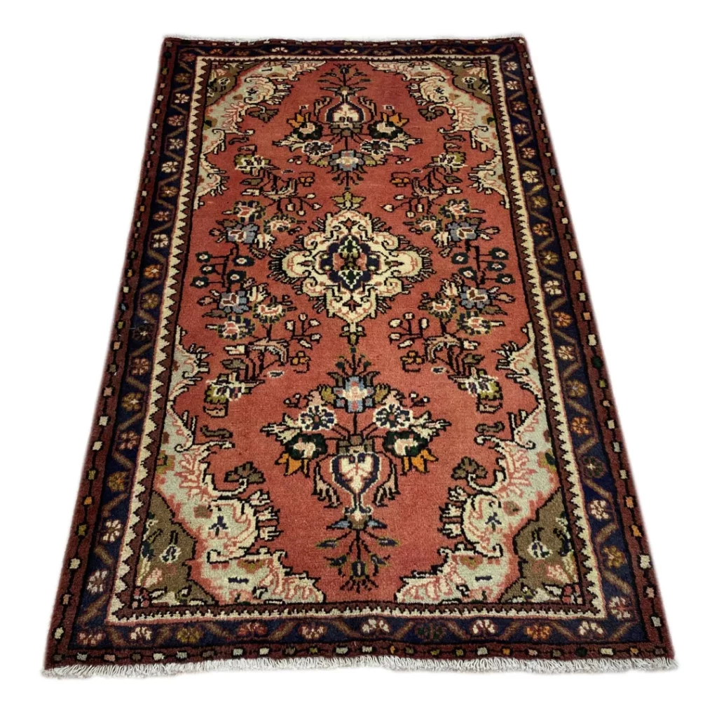 Perserteppich Hamadan 147 x 88 cm Wolle handgeknüpft