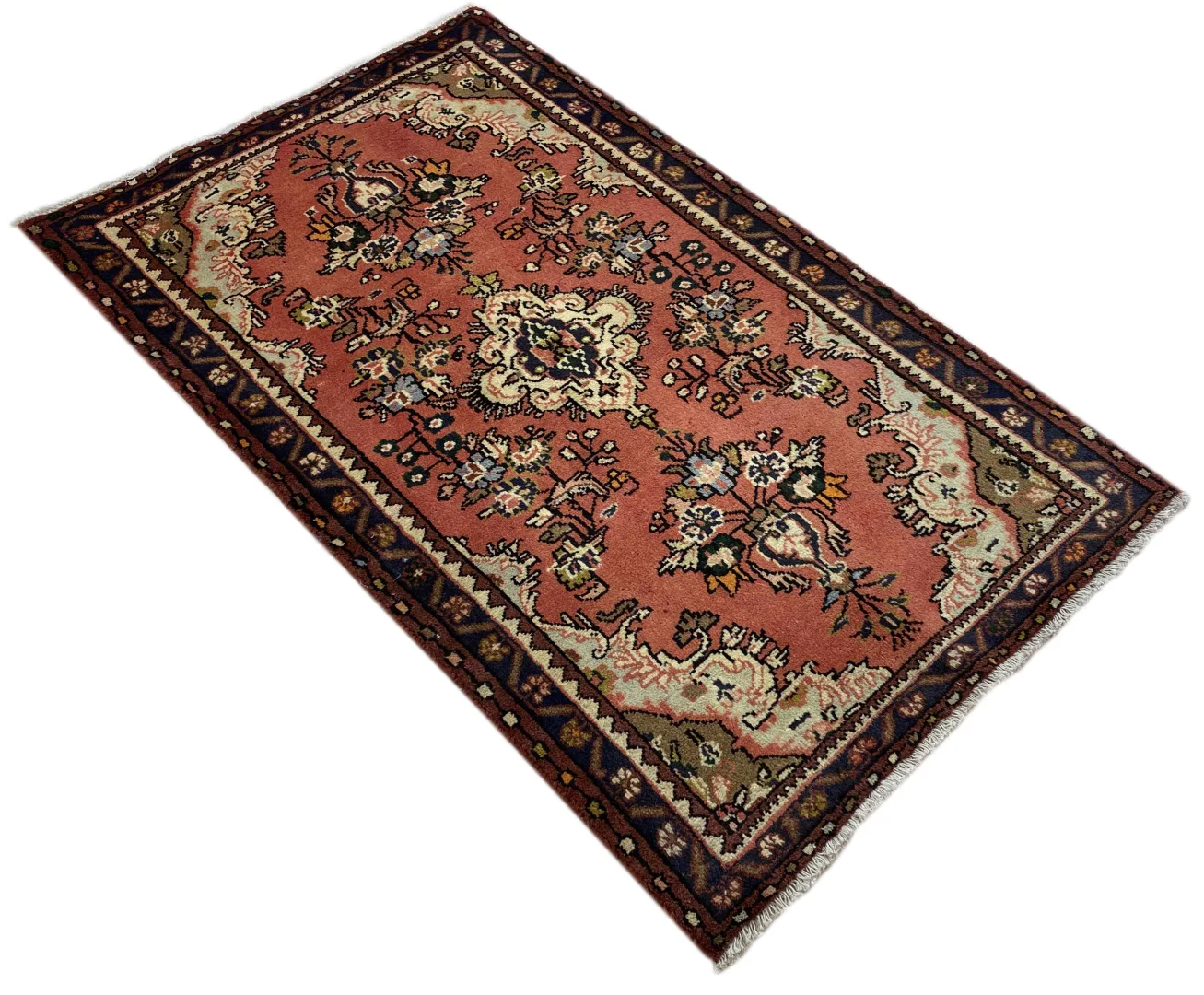 Perserteppich Hamadan 147 x 88 cm Wolle handgeknüpft
