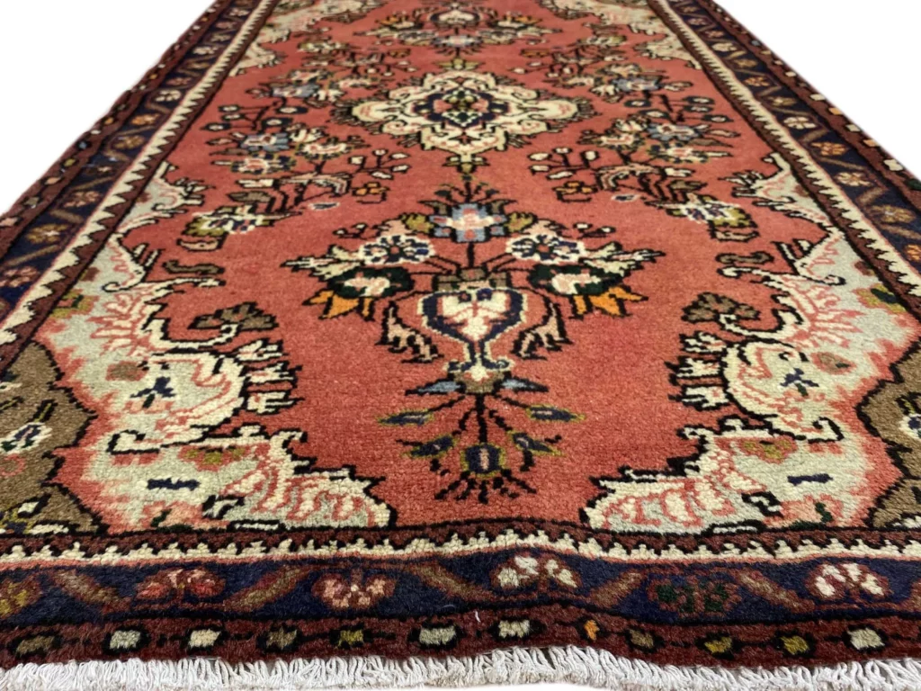 Perserteppich Hamadan 147 x 88 cm Wolle handgeknüpft