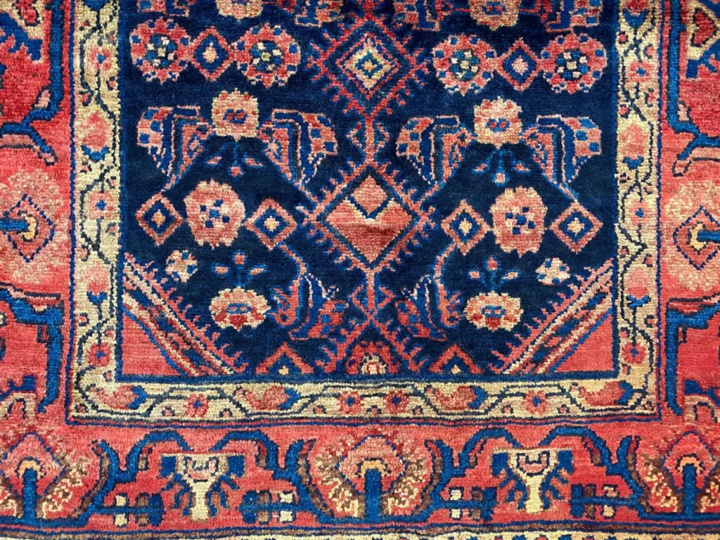 Perserteppich Hamadan 148 x 100 cm Wolle handgeknüpft