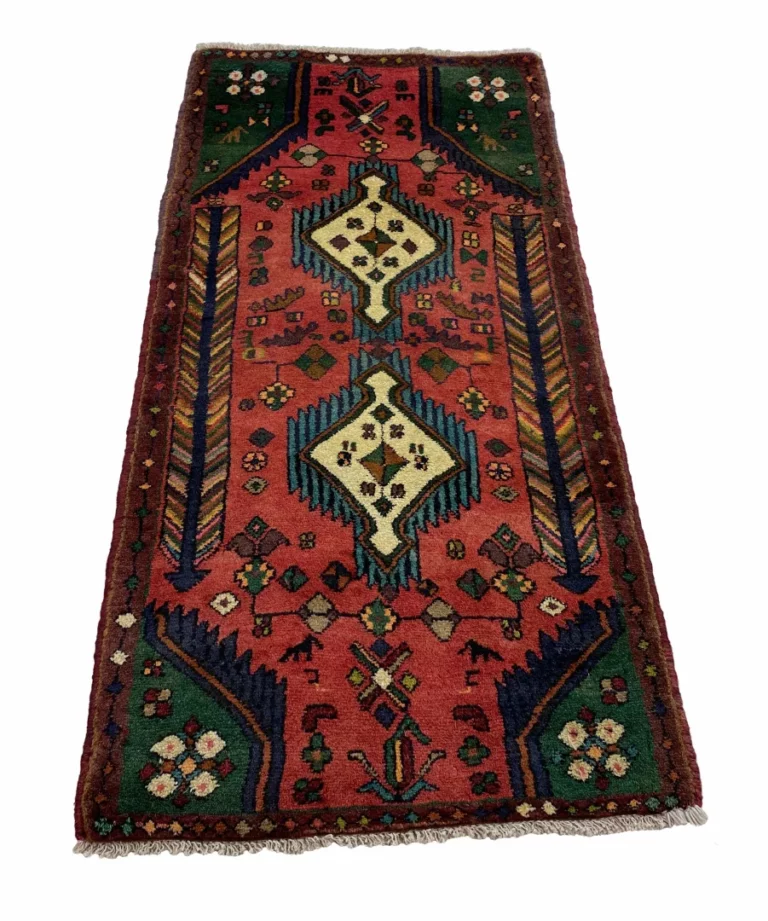 Perserteppich Hamadan 148 x 68 cm Wolle handgeknüpft