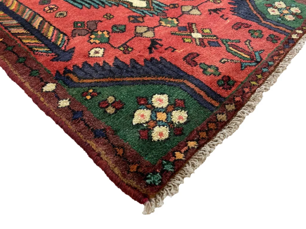Perserteppich Hamadan 148 x 68 cm Wolle handgeknüpft