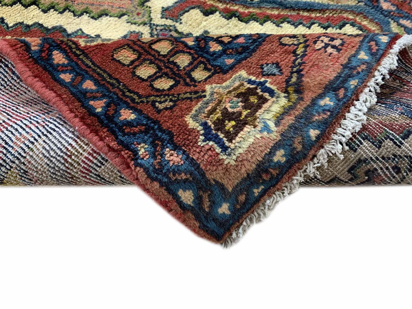 Perserteppich Hamadan 148 x 73 cm Wolle handgeknüpft