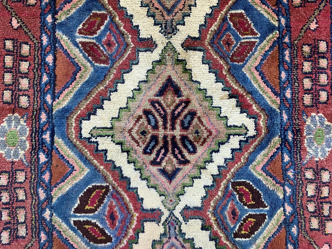 Perserteppich Hamadan 148 x 73 cm Wolle handgeknüpft