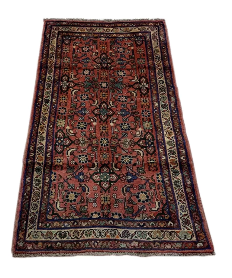 Perserteppich Hamadan 148 x 77 cm Wolle handgeknüpft