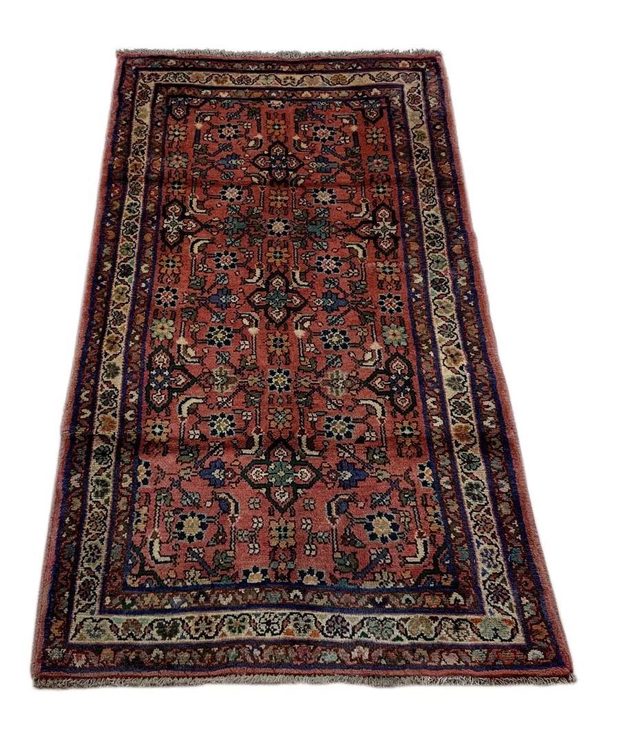 Perserteppich Hamadan 148 x 77 cm Wolle handgeknüpft