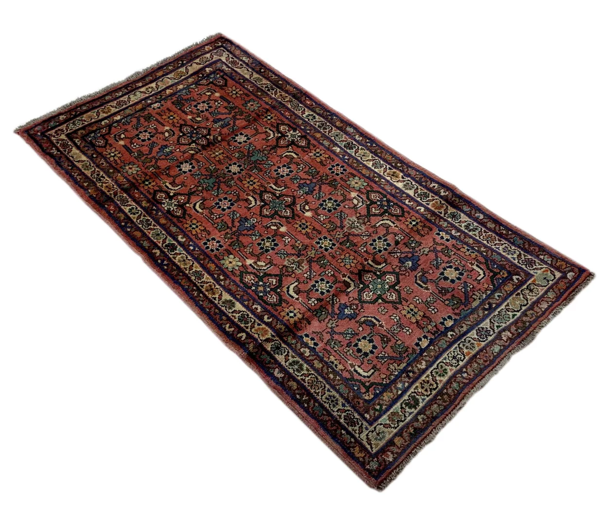 Perserteppich Hamadan 148 x 77 cm Wolle handgeknüpft