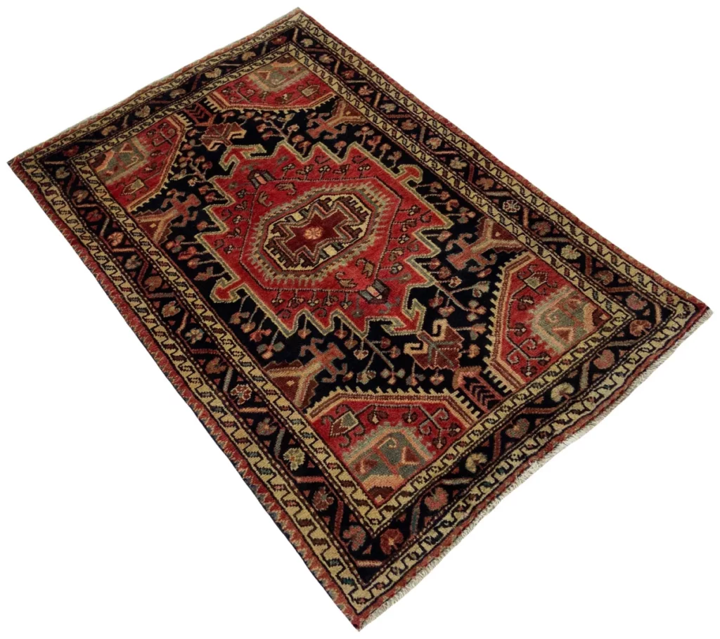 Perserteppich Hamadan 150 x 100 cm Wolle handgeknüpft