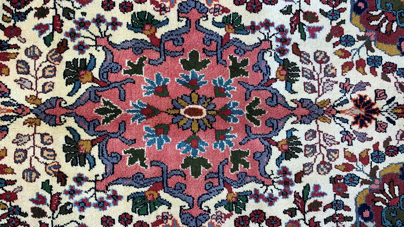 Perserteppich Hamadan 150x85 cm Wolle handgeknüpft