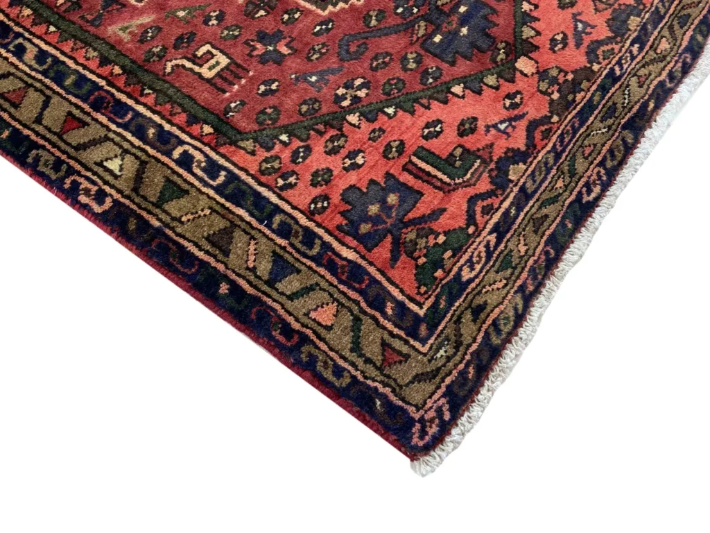 Perserteppich Hamadan 150 x 96 cm Wolle handgeknüpft