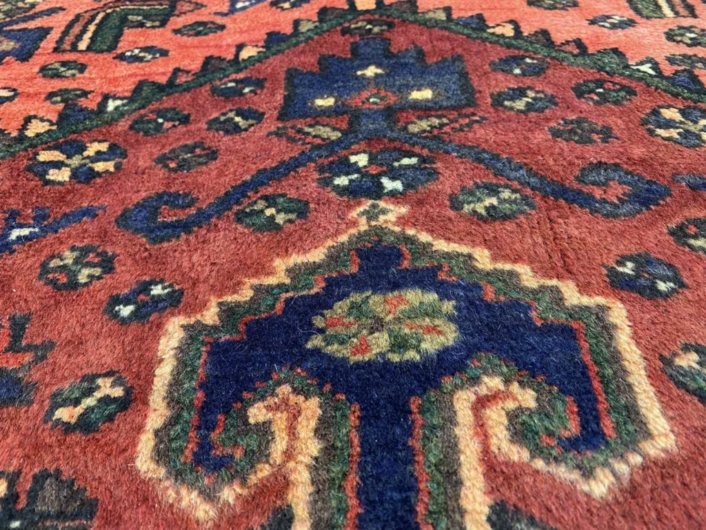 Perserteppich Hamadan 150 x 96 cm Wolle handgeknüpft