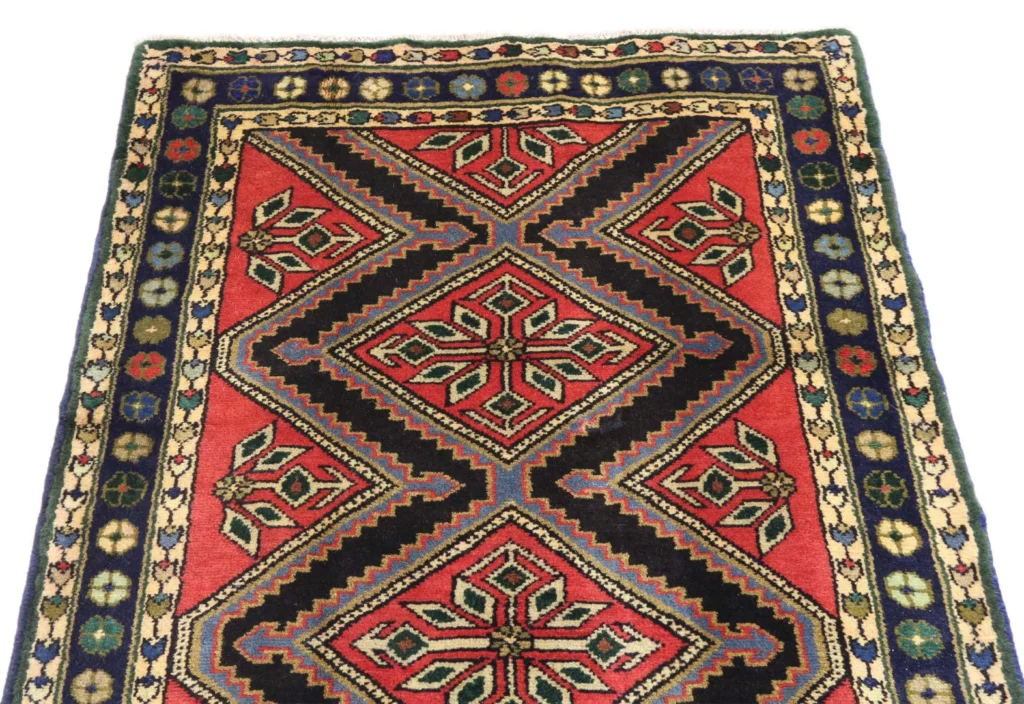 Perserteppich Hamadan 152 x 87 cm Wolle handgeknüpft