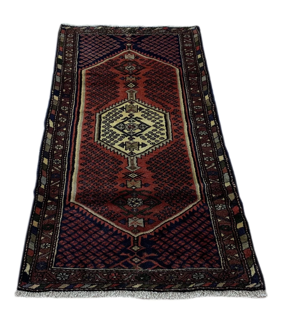 Perserteppich Hamadan 153 x 77 cm Wolle handgeknüpft