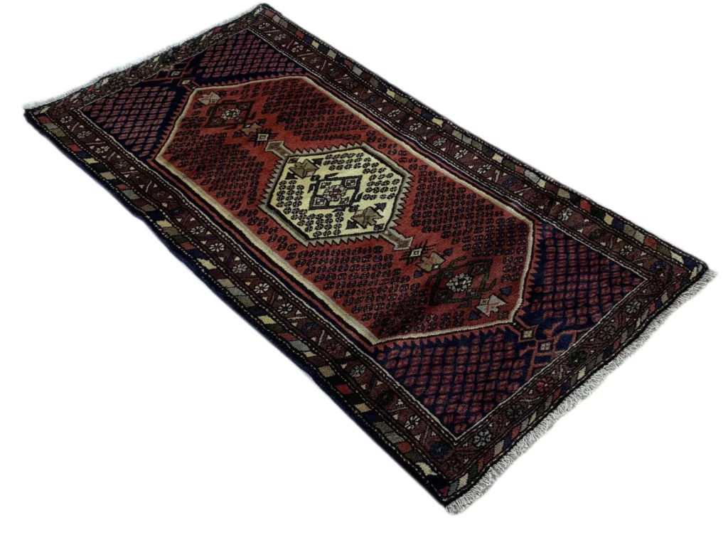 Perserteppich Hamadan 153 x 77 cm Wolle handgeknüpft