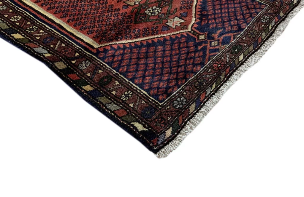 Perserteppich Hamadan 153 x 77 cm Wolle handgeknüpft